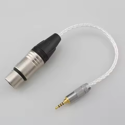 2.5mm TRRS Balanced Male to 4pin XLR Balanced Female for Astell&Kern AK240 AK320 AK380 for onkyo DP-