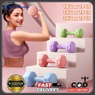 Women Dumbbell Set Pair 2KG~6KG Workout Equipment Barbell Set For Hand Strength Weight Training
