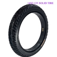 14 inch solid tire 14X2.125 solid tire suitable for 14 inch 14X2.125 solid tire non inflatable bicyc