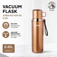 Zebra Prima III Stainless Steel Vacuum Flask with Filter 0.7L