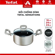 Tefal Sensations non-stick pot 18cm, 20cm, 24cm - Genuine product