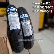 IRC TIRES Ring 12 MB67 110/90-12 AND MB86 100/90-12
