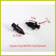 ▦ ✟ ❊ Toyota Vios Ncp93 Clip Bumper Front Bumper Clips 2008-2012
