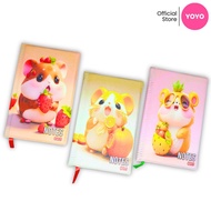YOYO Notebook Aesthetic CUTE HAMSTER 84 Sheets School Stationery Notebook