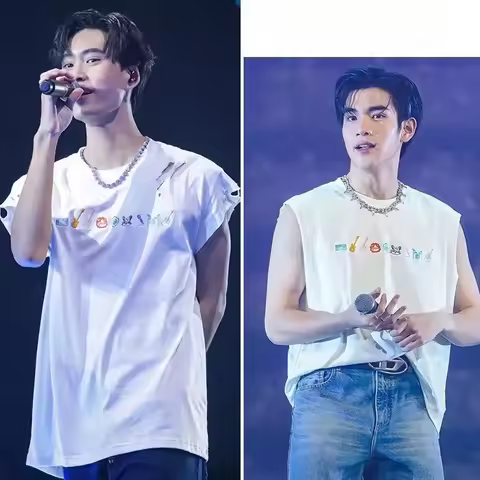 Thai Drama My School President Gemini Fourth G4 GeminiFourth Short Sleeve T Shirt Women Men Aestheti