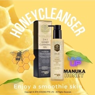 Royal Jelly 2 in 1 Manuka Honey Cleanser 180ml / Hydration Toner 100ml - AROMA MAP / Cleansing Gel / Cleansing Foam
