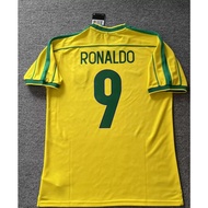 Brazil 1998 World Cup Football Jersey For Ronaldo RIVALDO
