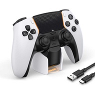 IINE Mini Dock Compatible With Dualsense/ Dualsense Edge Safe PS5 Controller Fast Charging Station