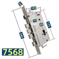 MUHUALAN | Anti-Stuck Full Steel Lock Body 24*240mm