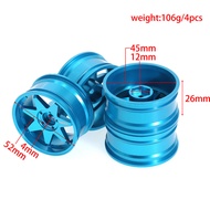 RC Car Drifting Wheel Hub for  KYOSHO 110 Motorhome Metal Wheels YOKOMO Sakura D5 Tamiya TT02 Upgrad