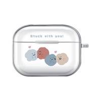 黏在你身邊-AirPods1/2/3/4/Pro/Pro2 韓國連體耳機保護套 耳機殼