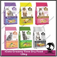 ICats Meal Time 1.5Kg Super Premium Dry Cat Food