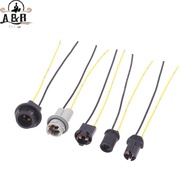 [A&B] 2PCS T10 T13 T15 Soft Bulb Holder Adapters Cable LED Bulb Connector Soet Wedge Base Light Bulb