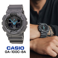 นาฬิกาข้อมือ GA-700UC-8A ดีไชน์เท่  สีเทา หน้าปัดดิจิตอล สายยางเรซิ่น
