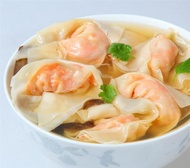 冷冻新鲜虾云吞点心火锅料理 (12pcs) | Fresh Frozen Shrimp Wantan Dimsum Frozen Dumpling Steamboat