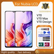 Original For Nubia V70 V70 Max V70 Design LCD Screen Replacement