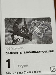 現貨 ptcg 海外限定playmat 烈空座啟暴龍