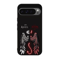 GOOGLE HP Case Casing Googlehp PIXEL 10 9 8 7 6 5 4 3 Pro A XL TPU Rubber Angel Demon RK358