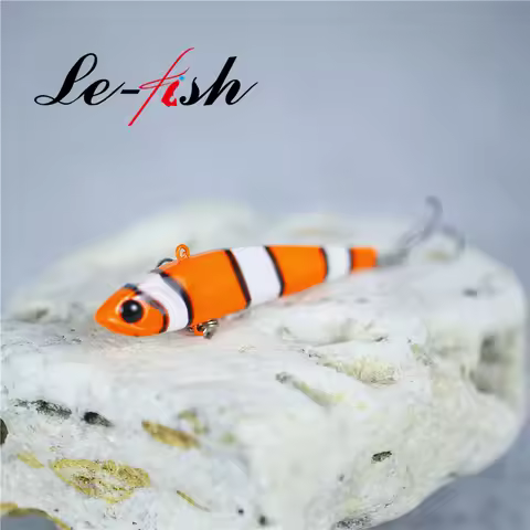 Le Fish 75mm 14.5g Fishing Vib Lures Long Casting Rattlin Hard Bait Sinking Artificial Bait Bass Pik