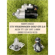 VOLKSWAGEN GOLF GTI 2.0 AUDI TT 12V 10T 1.0KW STARTER (0001121412/413/02E911023J)