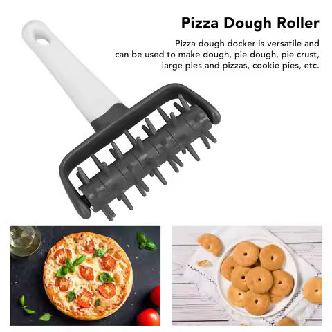 Pizza Dough Docker Roller Pizza Dough Docker Roller Prevent Blistering Dense Pizza Docking Tool with