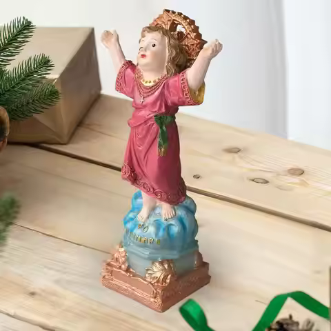 Divino Nino Jesus Figures Religious Gifts for Livingroom Cabinet Church
