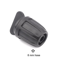 ข้อต่อสายไมโครขนาด 8 มม. 8/11 8/12 mm 9/12mm Lock Nut Hose Connectors Soft Pipe Tee Joint Elbow Hose End Plug Home Garden Irrigation Watering System Fittings