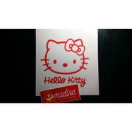Hello kitty tank cap sticker hello kitty sticker