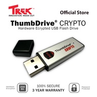 TREK Security USB Encryption ThumbDrive ™ CRYPTO LITE - 8GB Memory Stick