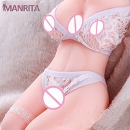 MANRITA Big Tits Adult Plump Breast  Big Ass Half Body Sex Doll Male Realistic Sex Toys