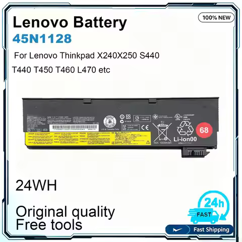 X240 Laptop Battery For Lenovo ThinkPad X240 X240S X250 X260 X270 T440 T440S T450 T450S 45N1124 45N1
