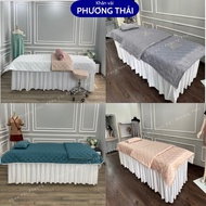 Spa bed sheet, cotton bed sheet, Spa bed sheet, nail lashes, size 110*220cm
