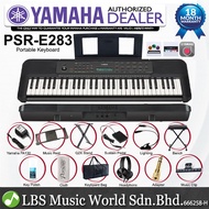 Yamaha PSR-E283 61 Keys Portable Keyboard Full Package Electronic Piano (PSRE283 PSR E283)
