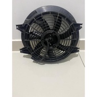 100%NEW NAZA RIA/KIA CARNIVAL AIRCOND FAN COMPLETE SET INCLUDE FAN SHROUND/FAN MOTOR 12V 2SOCKET PIN