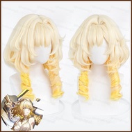 HT2 Honkai Star Rail Aglaea Cosplay Wig Anime Hair Hairpiece Heat Resistant Halloween Party TH2