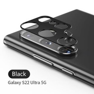 S22 Ultra 5G Camera Lens Protector for Samsung Galaxy S22 Ultra 5G, 9H Hardness Tempered Glass HD Clear Bubble Free Anti-scratch Glass Lens Glass Protector Black Label 黑版鏡頭玻璃保護貼
