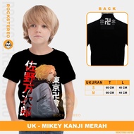 Baju Kaos Anak Tokyo Revengers Mikey Kanji