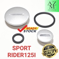 SYM SPORT RIDER 125I MAGNET COVER CAP / GENERATOR CAP ( 1 SET ) ALLOY