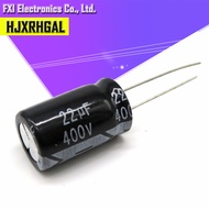 10PCS  400V22UF 13*21mm 22UF 400V 13*21 Electrolytic capacitor New original