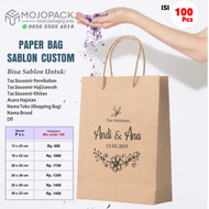 Paperbag - Tas Souvenir - Tas Oleh-oleh - Tas Kertas Kado Custom Sablon