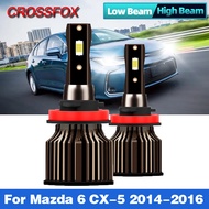 2PCS LED Car Headlight H11 LED Bulb HB3 9005 Auto Lamps CSP Chip Car Lights 6000K White 12V 24V For 