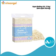 Niteangel Aspen Bedding (65L) 8mm Small Animal Bedding