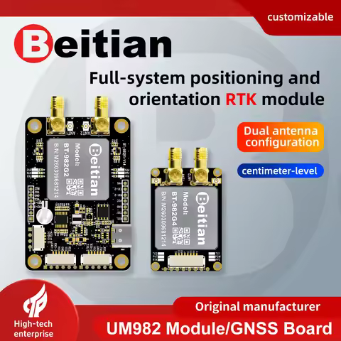 Beitian UM982 GNSS Modules GPS-RTK Development Board Integrated L1L2L5 high precision Positioning UA