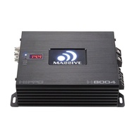 CAR AUDIO 3167 massive H8004 - 125 Watts RMS x 4 @ 4 Ohm 4 Channel Amplifier
