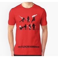 Fashion Cool Men T shirt Women Funny tshirt Xenoblade party silhouette (ver. 2) Customized Printed T-Shirt