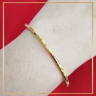 916. Gold Rattan Bangle