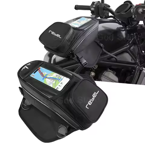 For REBEL 1100 500 300 CMX 1100 300 500 Motorcycle fuel tank navigation pack is waterproof