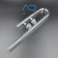 Inflow Outflow Glass ลิลลี่ และ หัวบอล พร้อมจุกยาง ขนาด 12 mm สำหรับตู้ปลา ตู้ไม้น้ำ