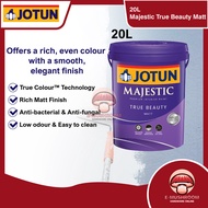 20L Jotun Paint Majestic True Beauty Matt 0001 White Cat Putih