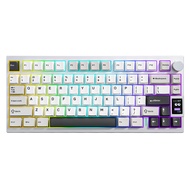 YUNZII AL80 Aluminum LCD Mechanical Keyboard คีย์บอร์ดไร้สาย Wireless Bluetooth